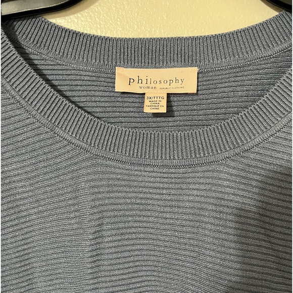 Philosophy | Blue Sweater - Picture 3 of 5